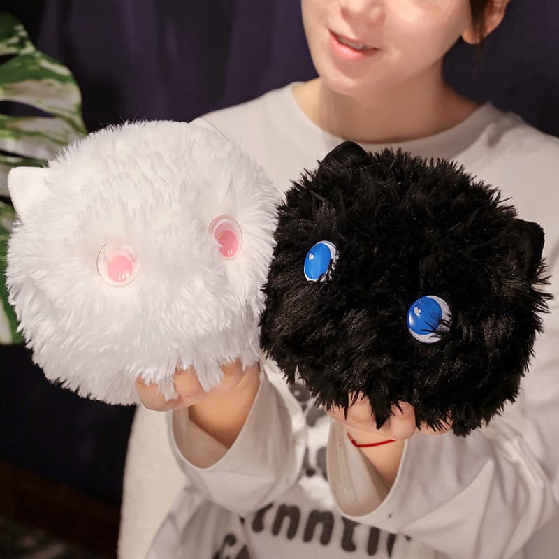 猫ぬいぐるみ 雪の妖精ぽんぽん