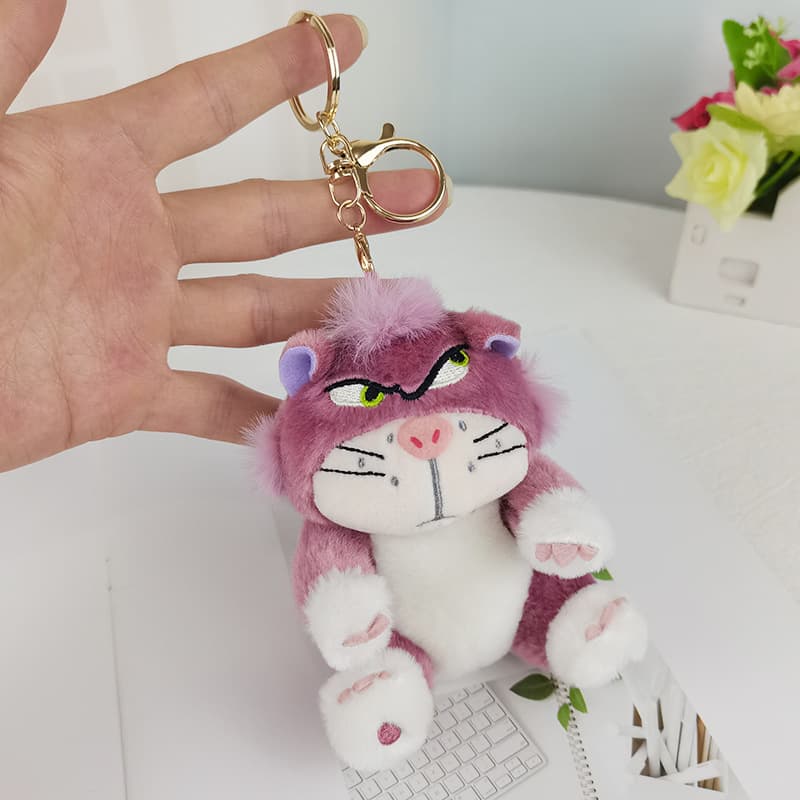 猫ぬいぐるみ まんまるお顔のつぶらにゃんこ