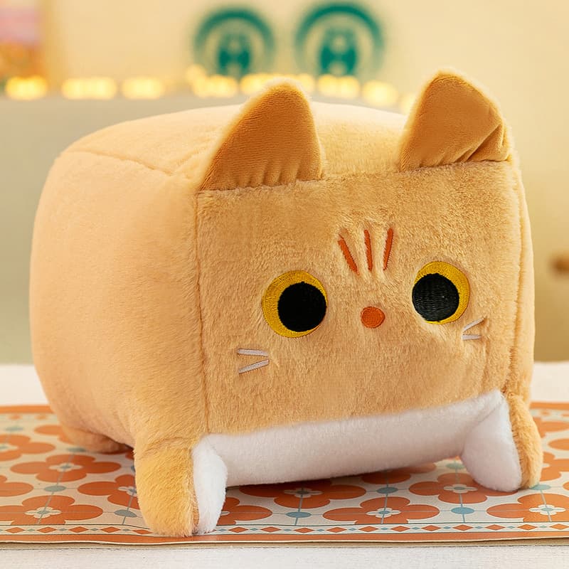 猫ぬいぐるみ まんまるあんよの夜空ねこ