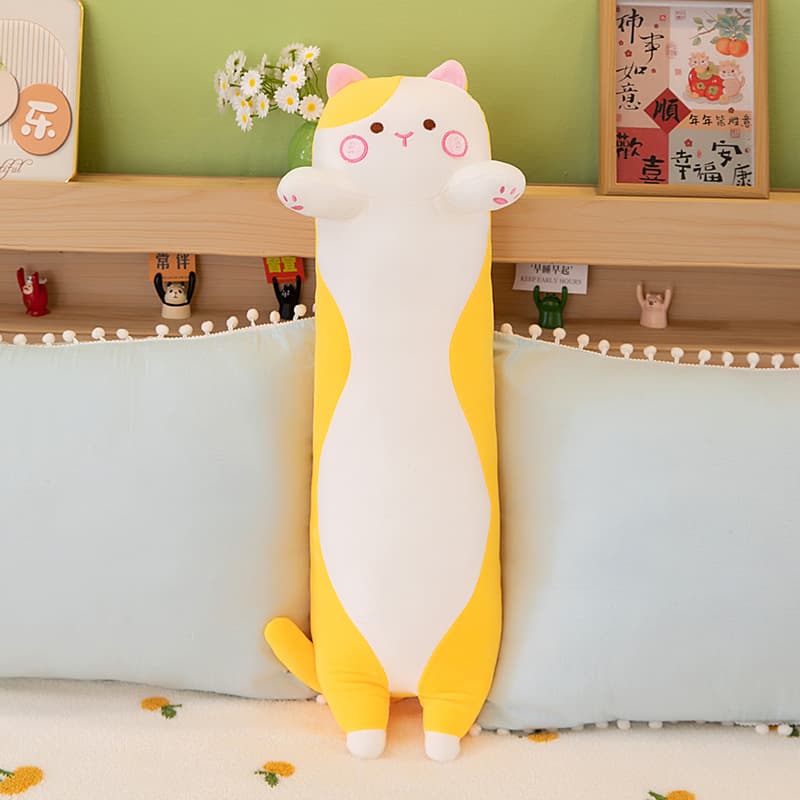 猫ぬいぐるみ もちもち抱き枕ねこ