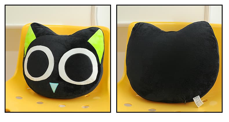 猫ぬいぐるみ まんまるおめめのふくろう抱き枕