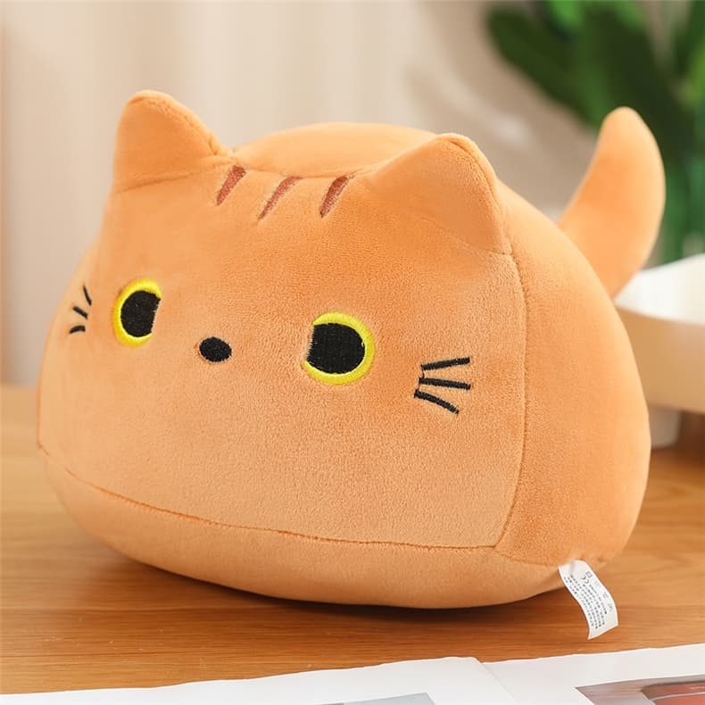 猫ぬいぐるみ 丸顔のもちにゃん