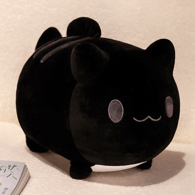 猫ぬいぐるみ まんまる幸せ猫さん