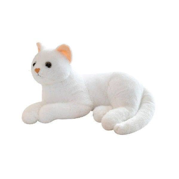 猫ぬいぐるみ ごろんとくつろぐ子猫のやわらか