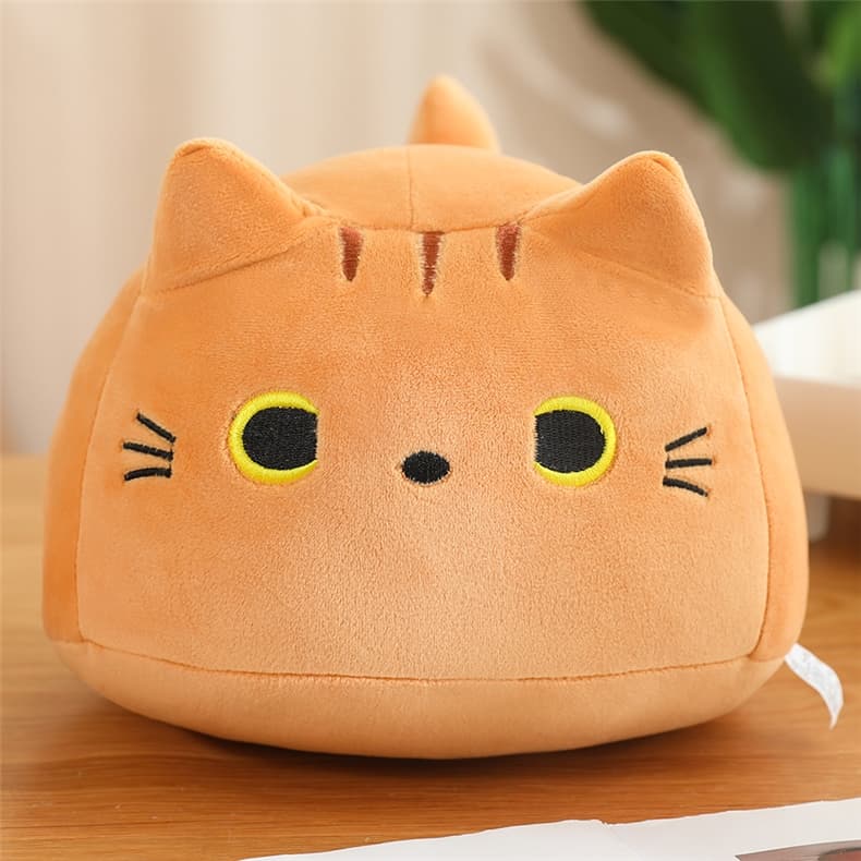 猫ぬいぐるみ 丸顔のもちにゃん