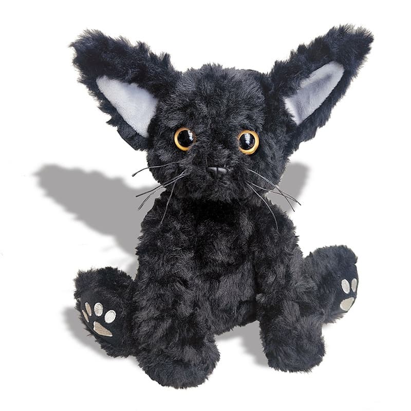 猫ぬいぐるみ まん丸おめめの魔法使い