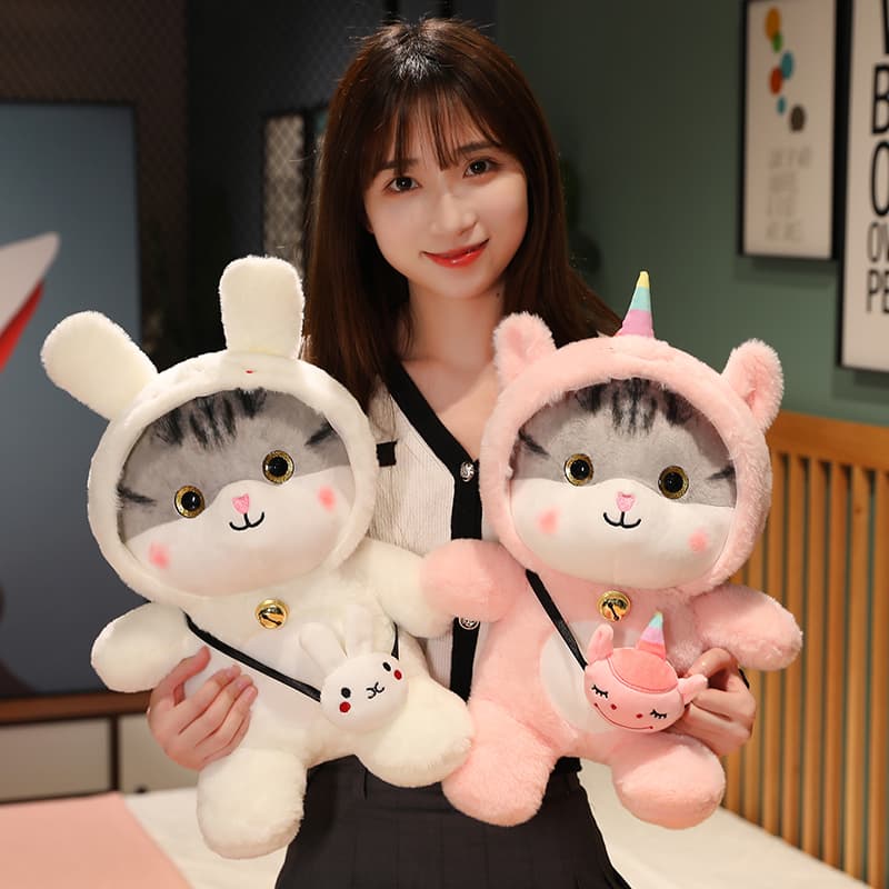 猫ぬいぐるみ 着ぐるみ猫ちゃん可愛いお座りぬいぐるみ