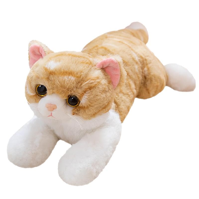 猫ぬいぐるみ まんまる瞳の夜のともだち