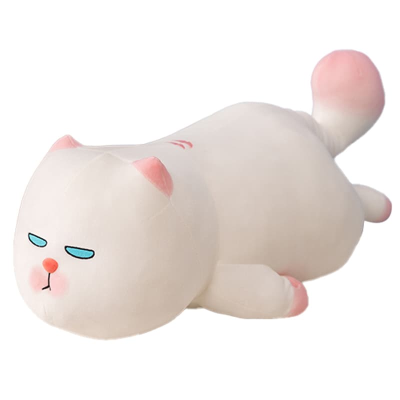 猫ぬいぐるみ ふわふわ寝そべり猫ちゃんぬいぐるみ