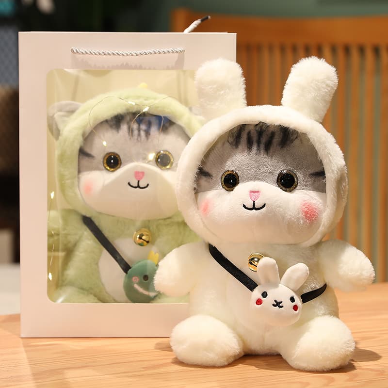 猫ぬいぐるみ 着ぐるみ猫ちゃん可愛いお座りぬいぐるみ