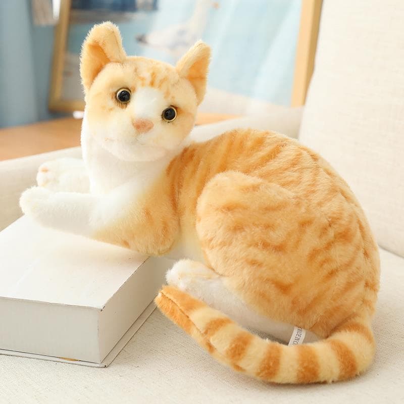 猫ぬいぐるみ まんまる瞳の夜のともだち